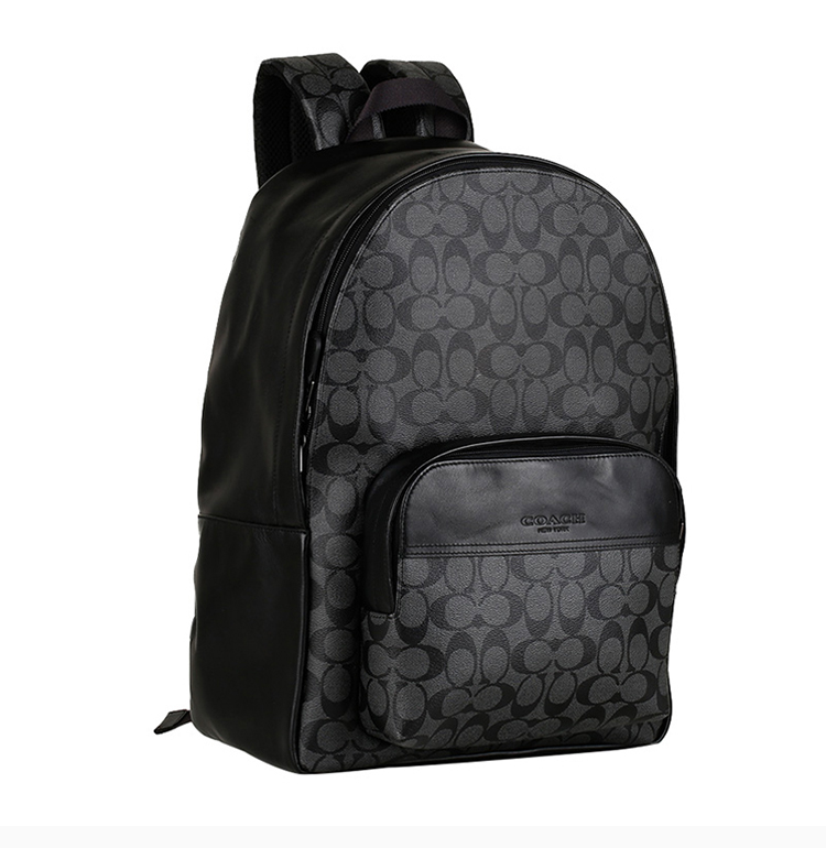 coach/蔻驰 男士经典老花c纹印花大号休闲运动双肩包背包旅行包男包 f