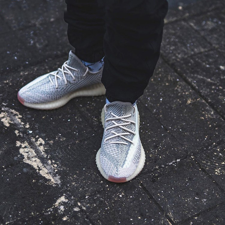 adidas 阿迪达斯 情侣款 柠檬 拼接 yeezy boost 350 v2 citrin 跑步