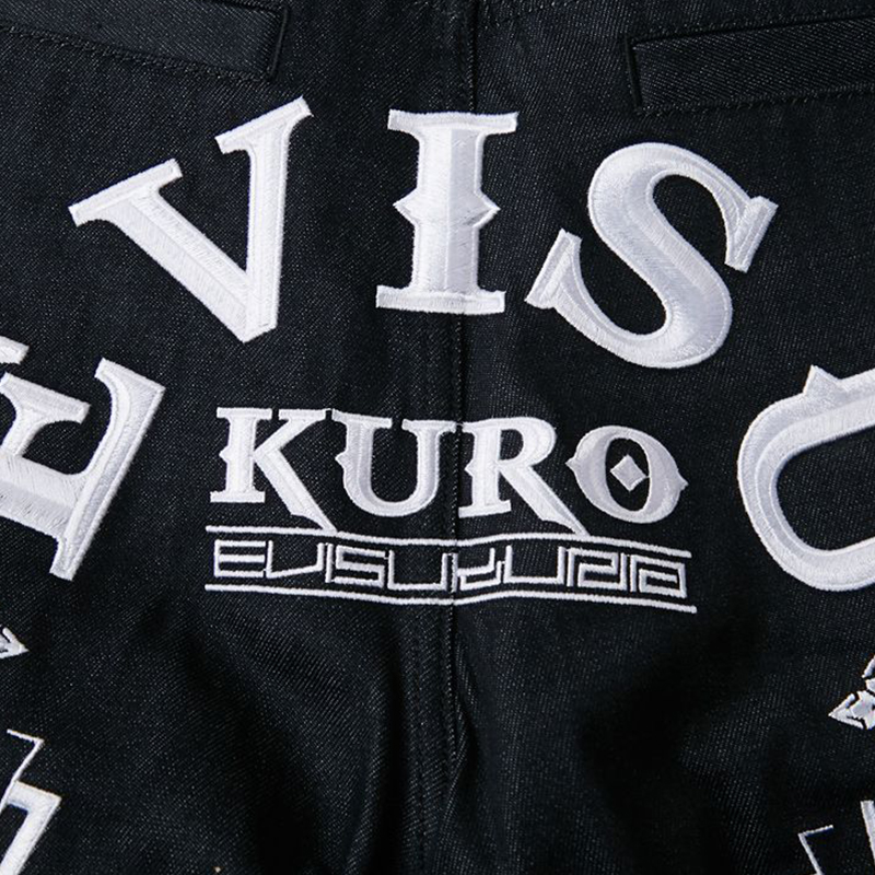 evisu/惠美寿 福神 19秋冬 男士标志刺绣束脚裤 男士/运动裤 1eagnm9