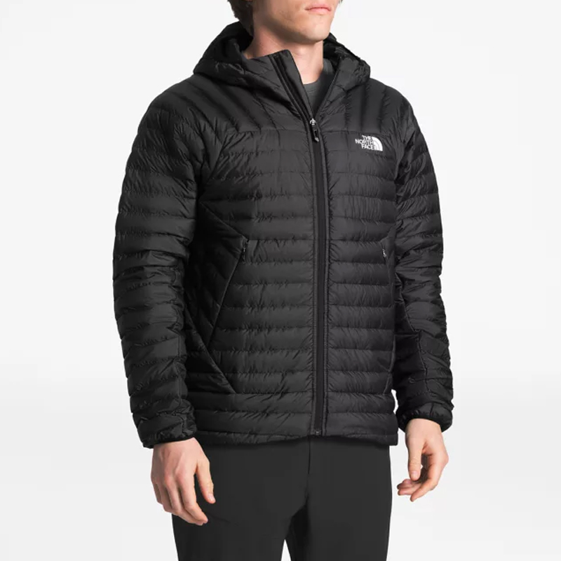 the north face/北面 超轻混合连帽800蓬鹅绒羽绒服 nf0a3eru