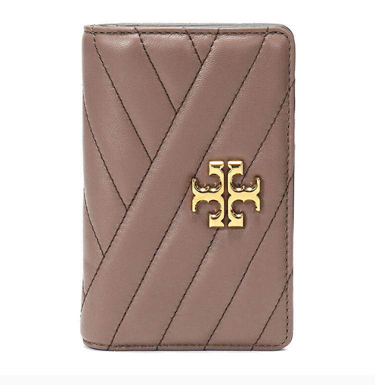 tory burch/汤丽柏琦 女士羊皮经典logo徽标钱包手拿包零钱包tb女包