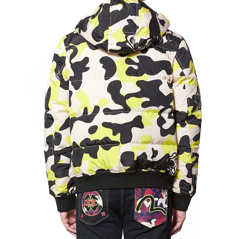 【evisu惠美寿 男士运动羽绒服】evisu/惠美寿 福神 19秋冬 男士满地