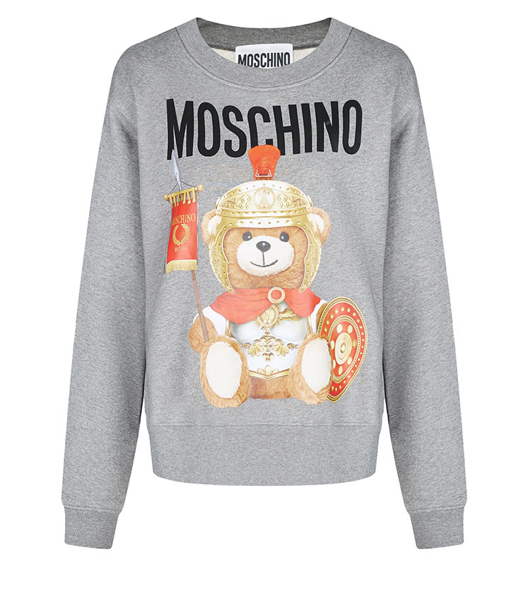 moschino/莫斯奇诺 【经典款】女士棉质小熊图案卫衣/女卫衣 萌熊系列