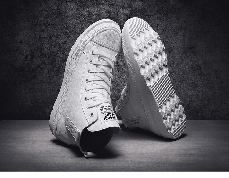 claw money 真皮 牛皮 男鞋 高帮鞋 百搭 运动 休闲鞋 厚底 增高 潮鞋