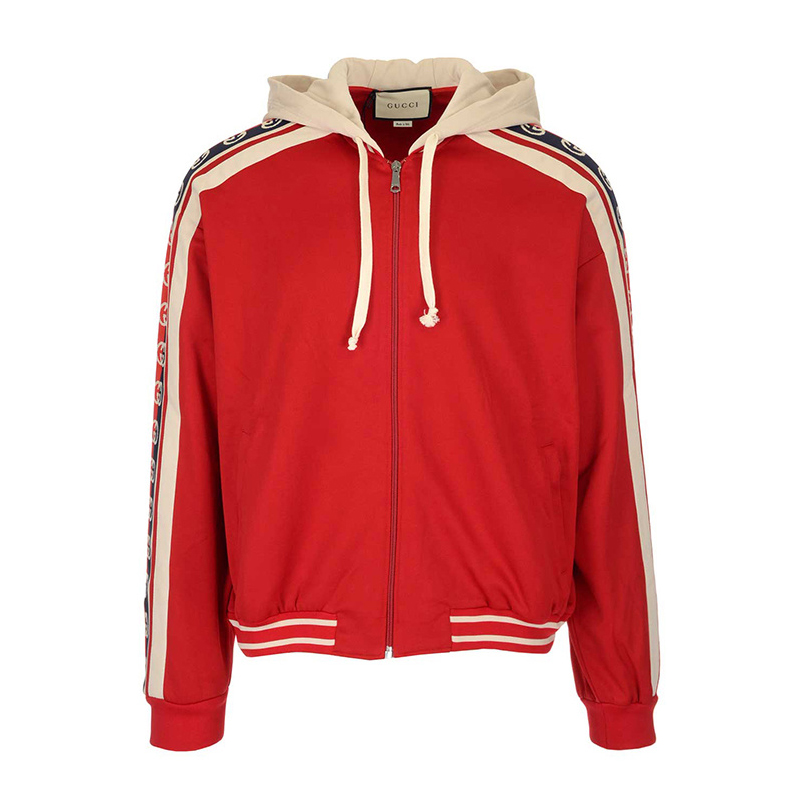 gucci(古驰) 红色男士休闲夹克外套 l