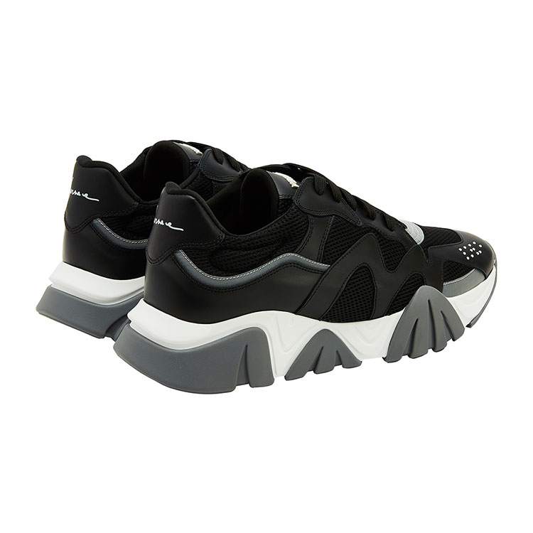 【19秋冬】versace/范思哲 squalo系列 鲨鱼鞋 黑色/浅灰/黄色男士