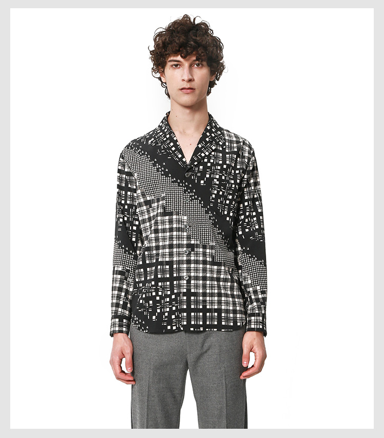 【designermenwear】arcatelier/arcatelier 名堂 男士长袖衬衫 2019