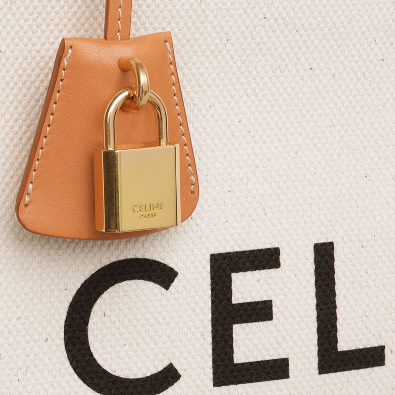 【包税】celine/赛琳 小牛皮印花垂直帆布 琴谱包手提包 190402bnz.