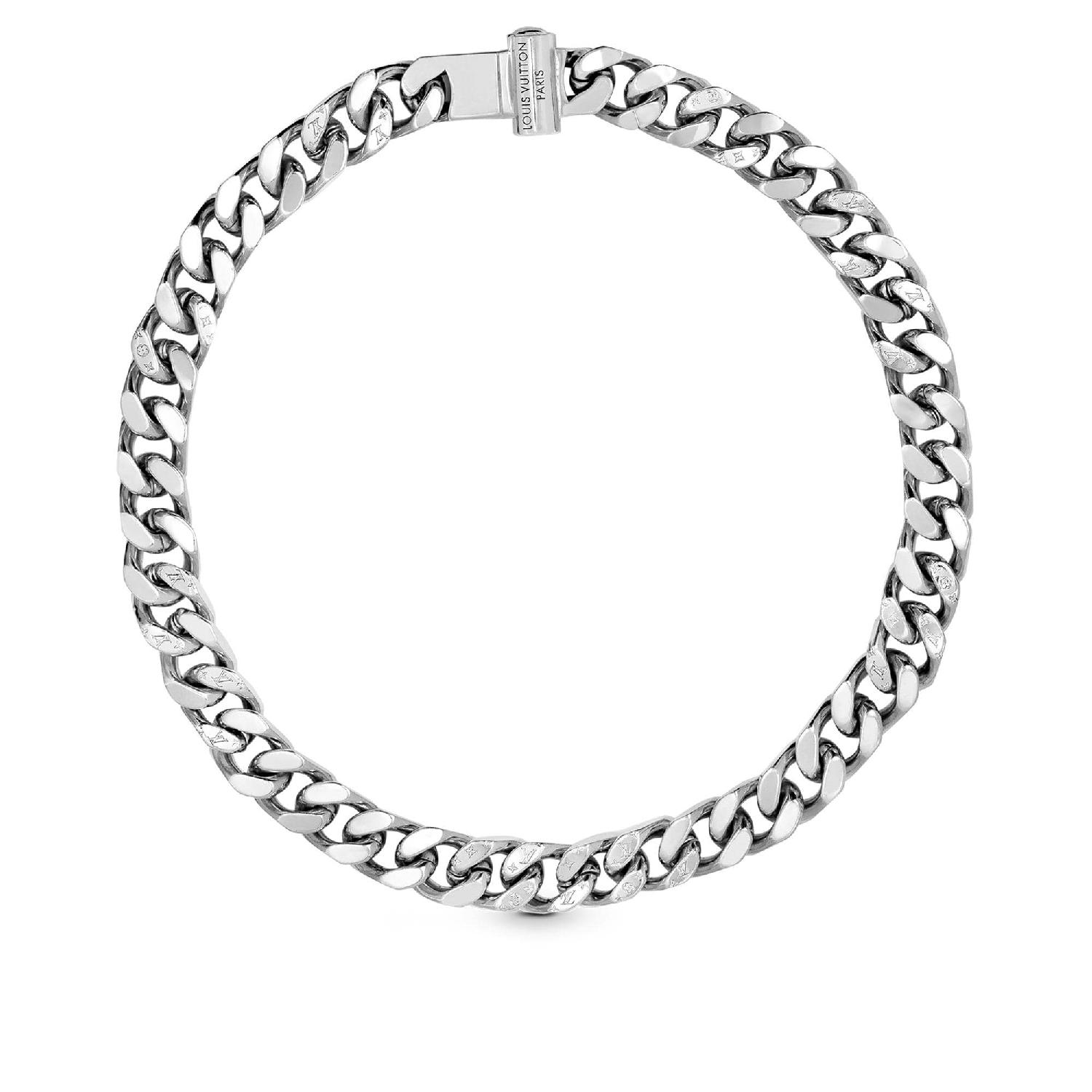 louis vuitton 20春夏男士lv chain links 项链 m68272 1周左右发货