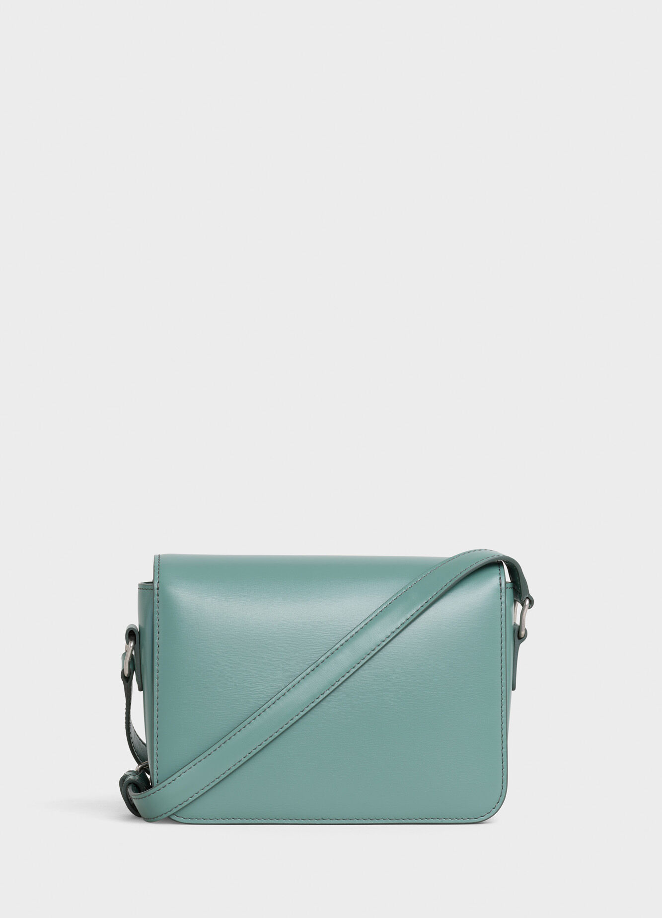 celine 19秋冬女士triomphe 小号亮泽小牛皮手袋 188423bf4.