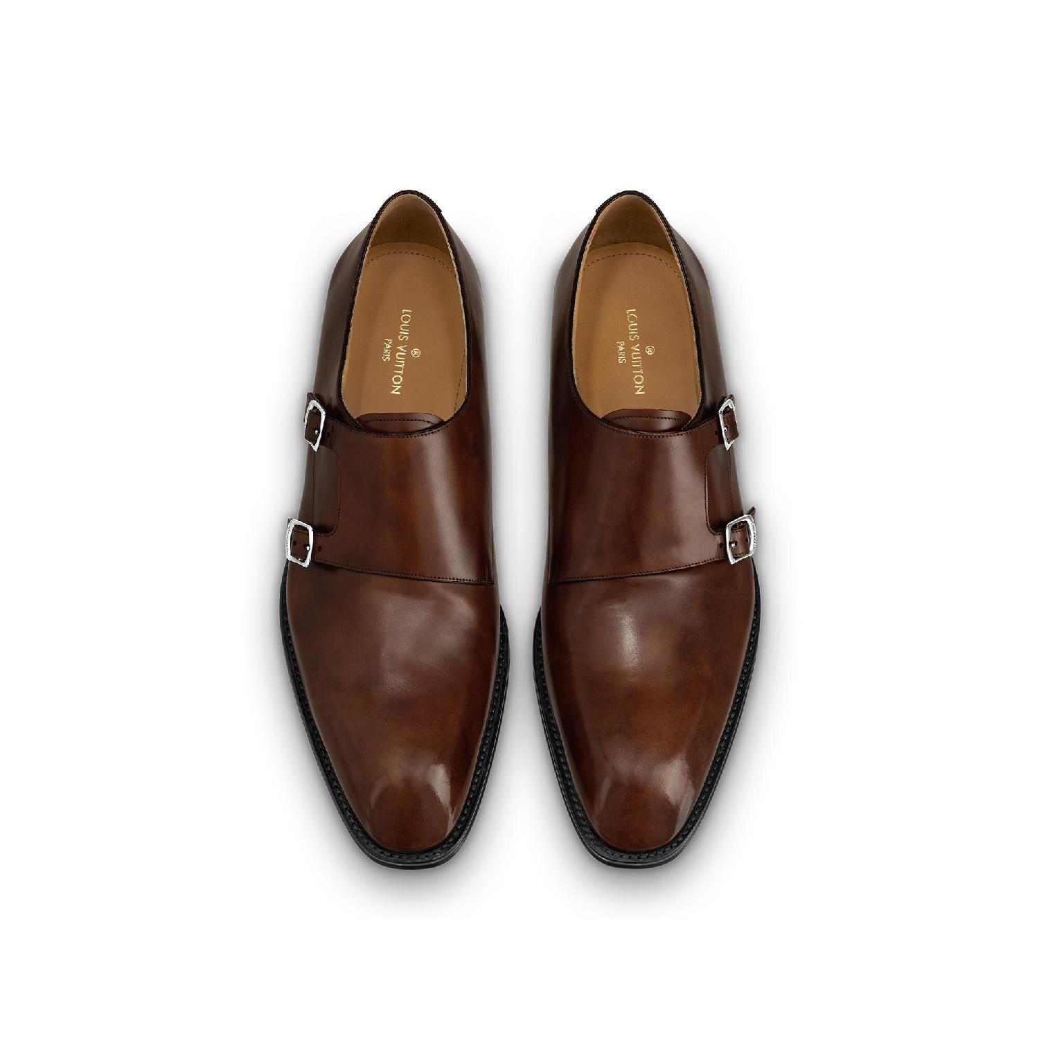 louis vuitton 20春夏男士soulier à boucle lv vendme商务休闲鞋