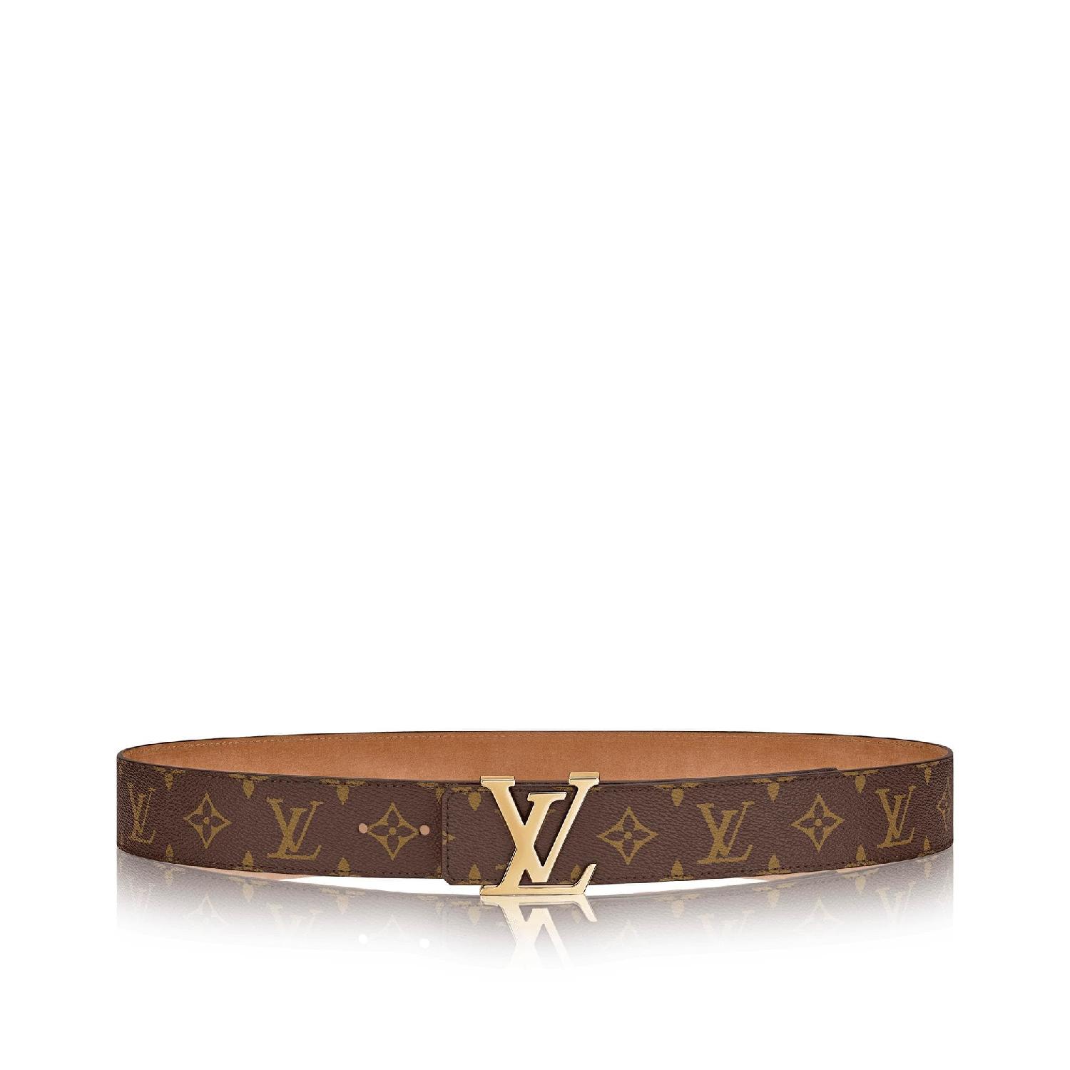 louis vuitton 19秋冬女士lv initials monogram 40 毫米腰帶 m9608w