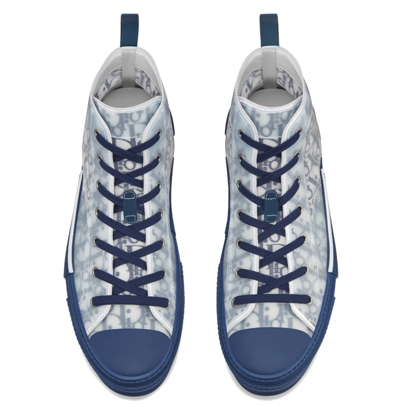 dior/迪奥 19秋冬男士新款b23高帮dior帆布鞋 3sh118ynt_h565