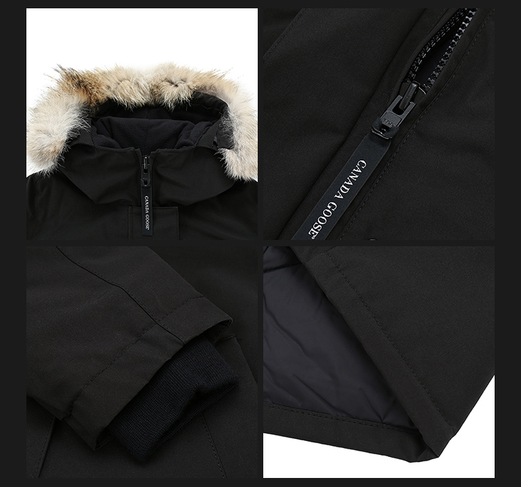 goose/加拿大鹅 连帽毛领收腰修身女士羽绒服 3037l