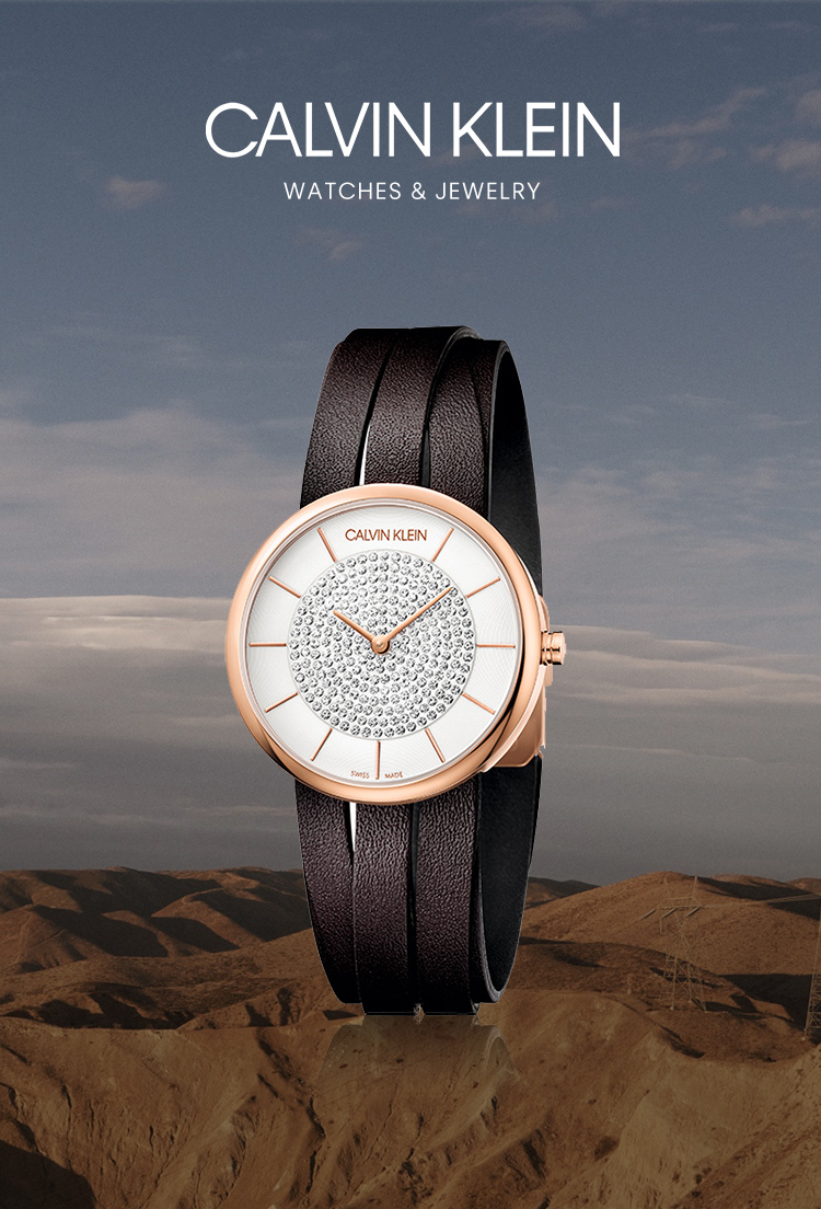 calvinklein/卡尔文·克莱因 ck手表 extent罗马鞋系列 满天星 女士