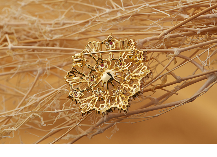 cloris/克劳瑞斯【2020新品】淡水珍珠10-11mm 百花齐放 珍珠胸针