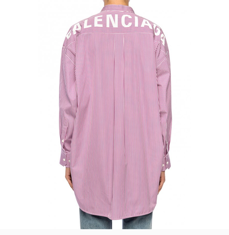 【balenciaga巴黎世家 女士长袖衬衫】balenciaga/巴黎世家 19春夏