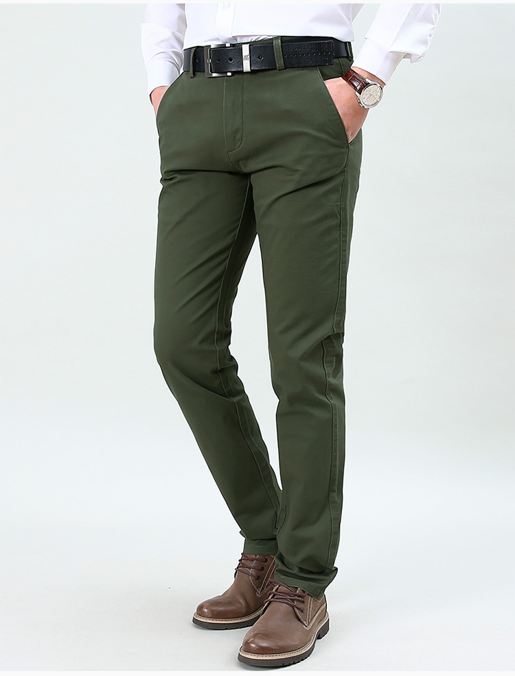 jeep吉普休闲裤男秋季新款男装男士弹力直筒宽松大码商务休闲长裤男