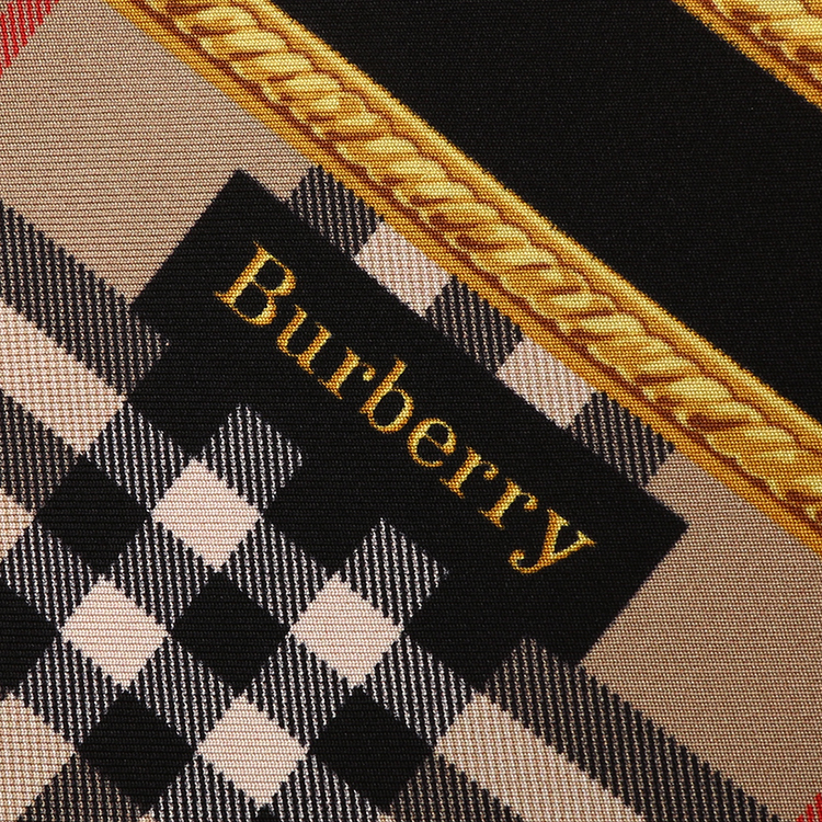 burberry/博柏利 印花图案拼字母 丝巾 8024785