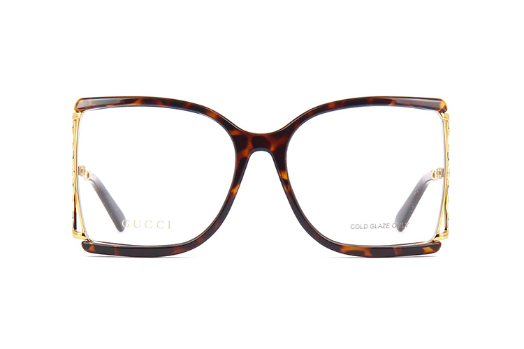 19秋冬新品gucci/古驰眼镜架古奇女士时尚大框近视镜框架倪妮明星同款