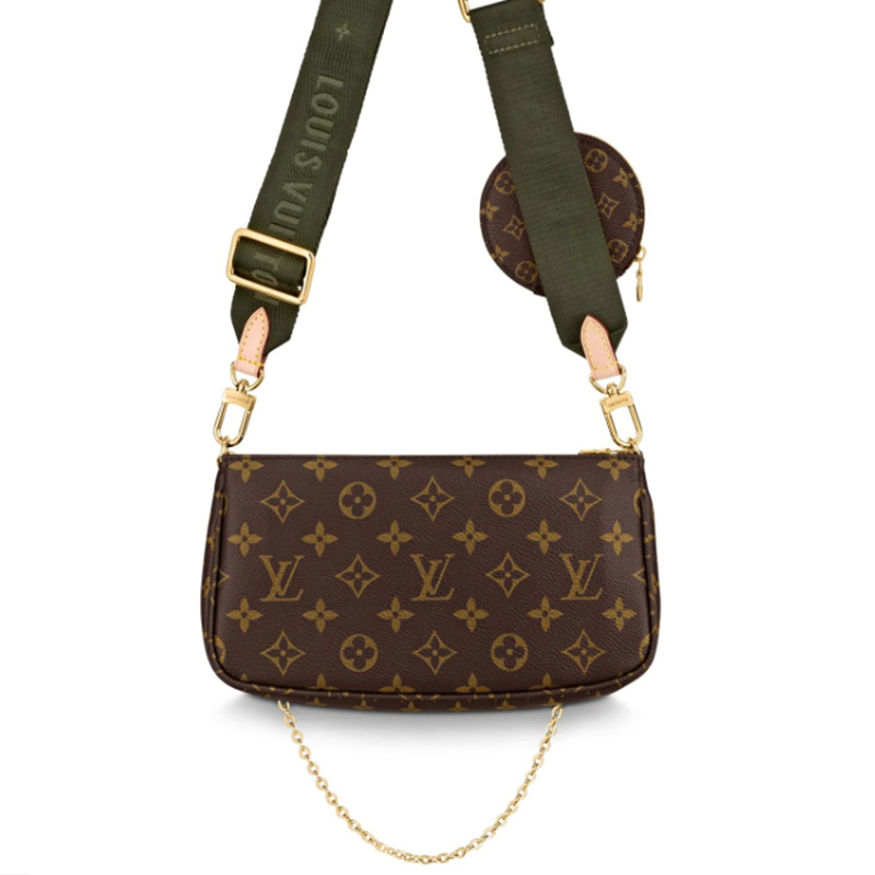 lv三合一 multi pochette accessories 手袋lv老花 可调节斜挎包单肩