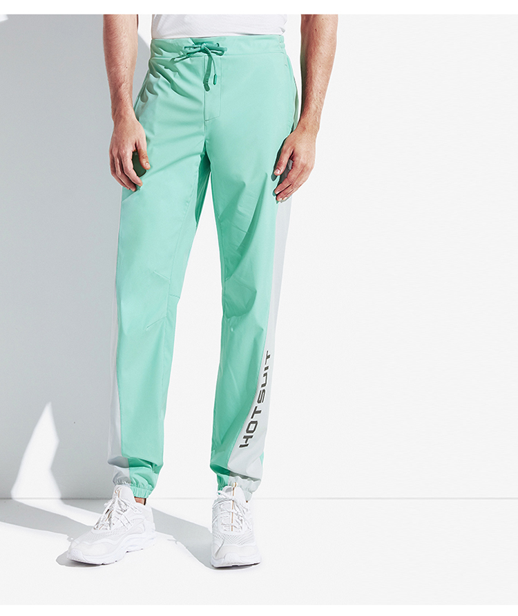 美国后秀 19年夏季 爆汗裤 男户外跑步运动裤 弹力运动暴汗裤 男士