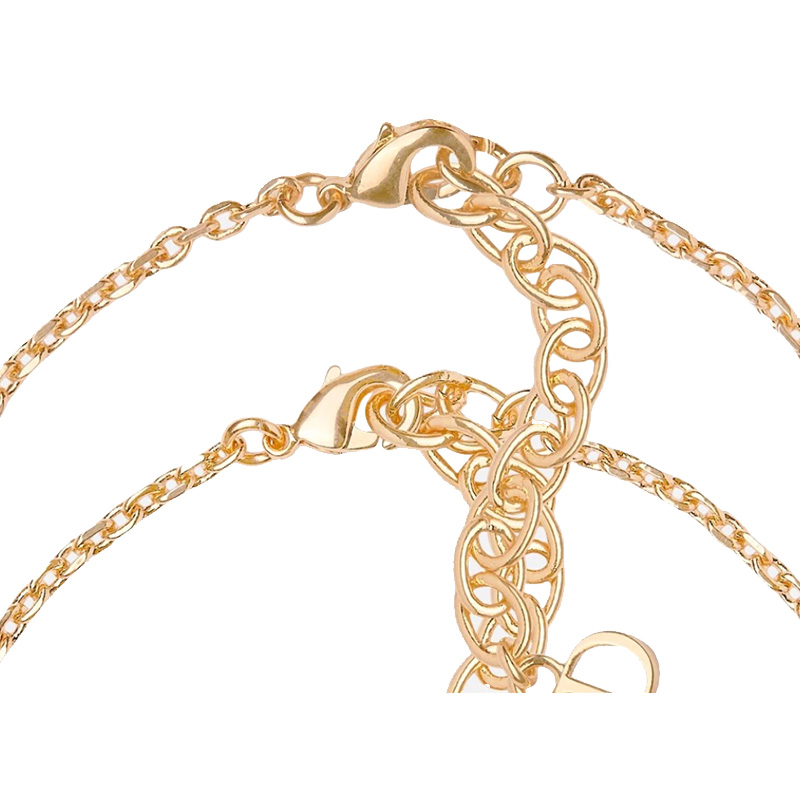 dior/迪奥 clair d lune手链迪奥cd手链手链白色水晶手链二合一手链 b