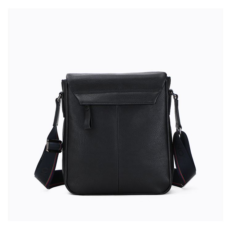 roberta dicamerino/诺贝达2019新秋款 牛皮革配织物时尚商务休闲日字