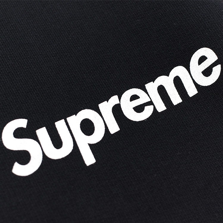 spain/supreme spain经典款中腰 纯棉休闲时尚 运动风 锥形裤 黑色