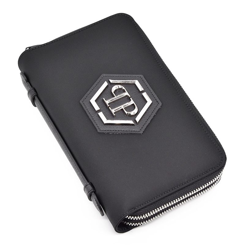 philippplein/菲利普·普兰男士牛皮手拿包mvg0093-02