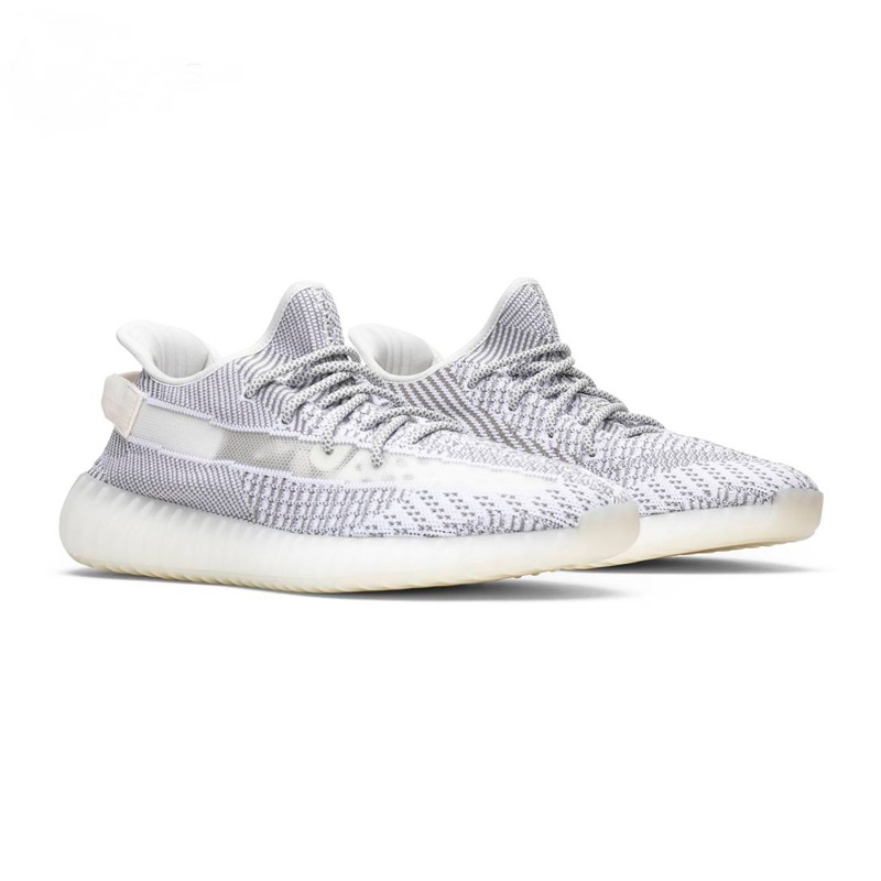 adidas/阿迪达斯 yeezy boost 350 v2 天使 鞋带反光 男女同款 潮流