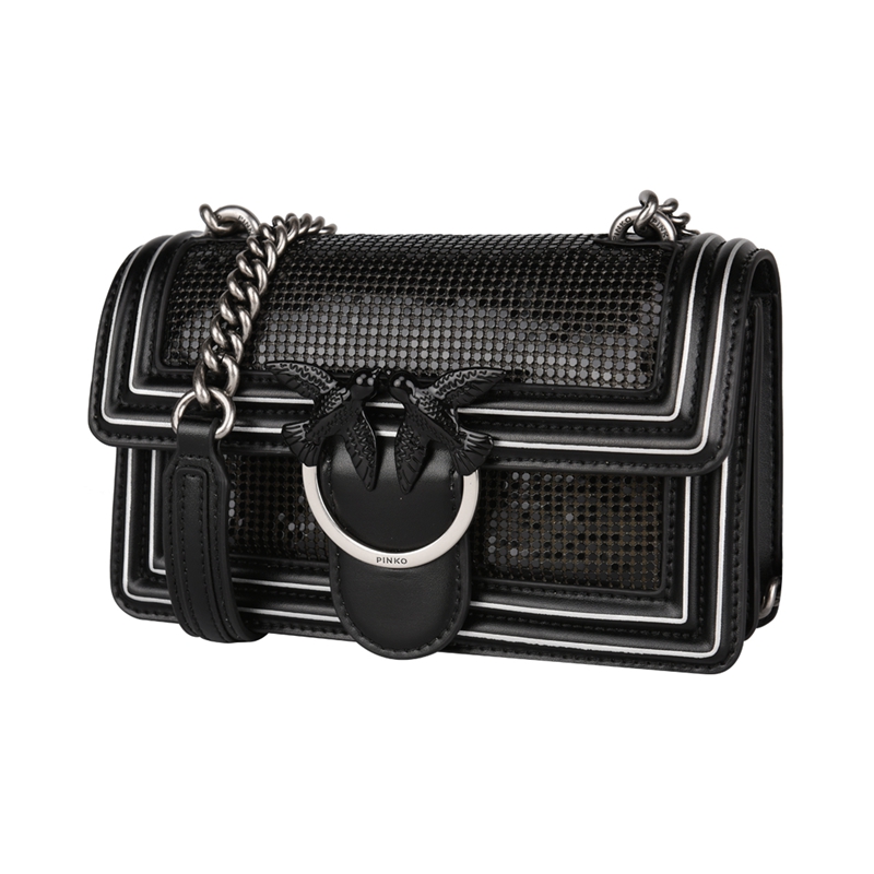 【包税】pinko/品高 mini亮片燕子包 1p21gy y5v4 zh2