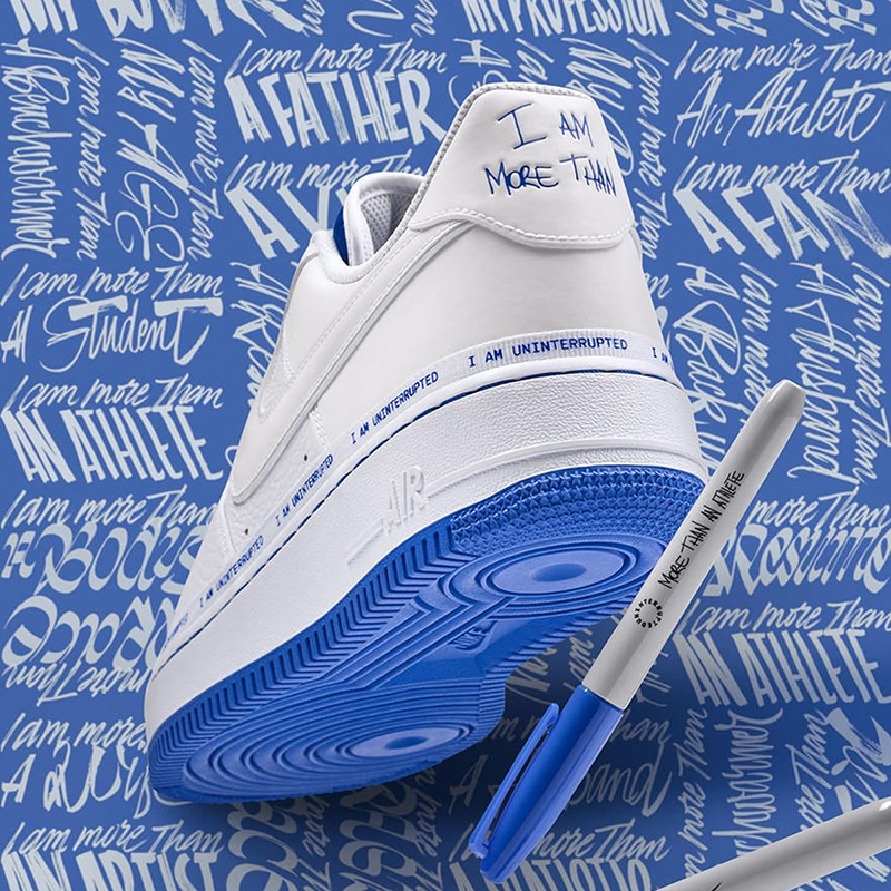 Nike Air Force 1 x Uninterrupted AF1联名空军一号 CQ0494-100