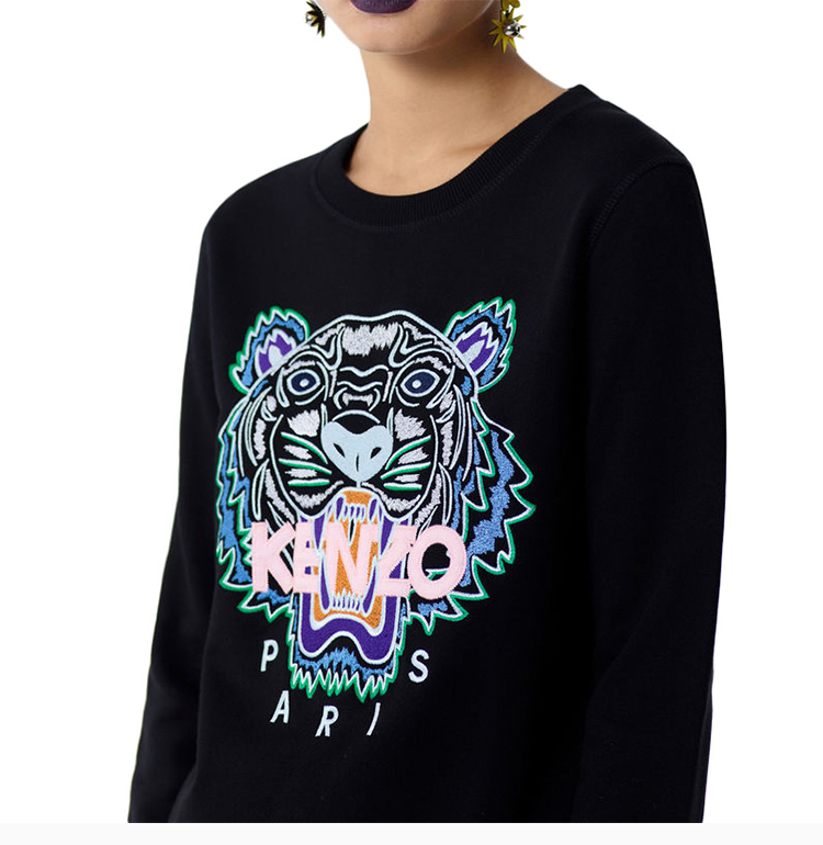 kenzo 高田贤三 女装 服饰 老虎印花棉质 女卫衣