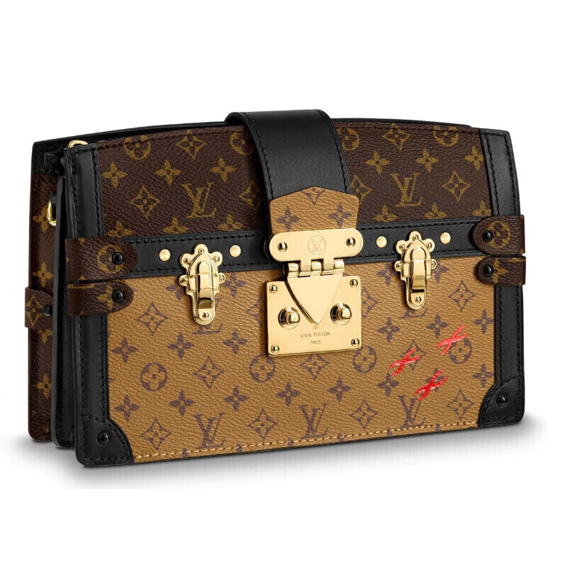 vuitton/路易威登包包 女士斜挎包 lv女包链条包单肩包 小方包复古 单