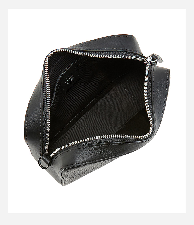 19秋冬mcm/mcm女士visetosoriginal系列黑色pvc单肩斜挎相机包dx