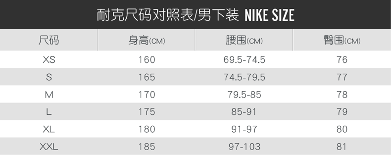 nike耐克男裤子 19冬季运动裤休闲跑步训练收口小脚裤足球裤梭织长裤