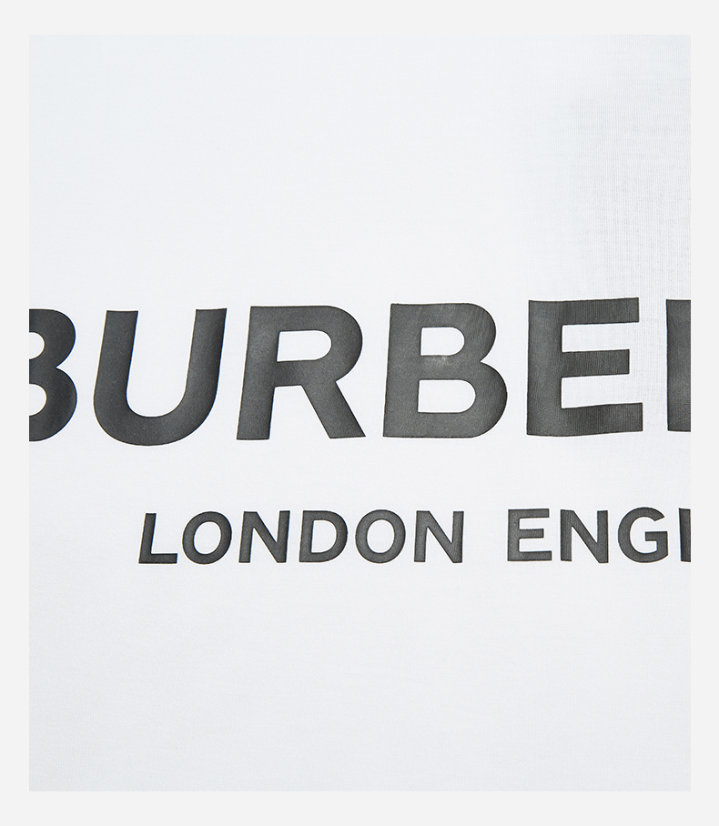 【爆款】【20秋冬新品】burberry/博柏利女士棉质正面徽标英文字母