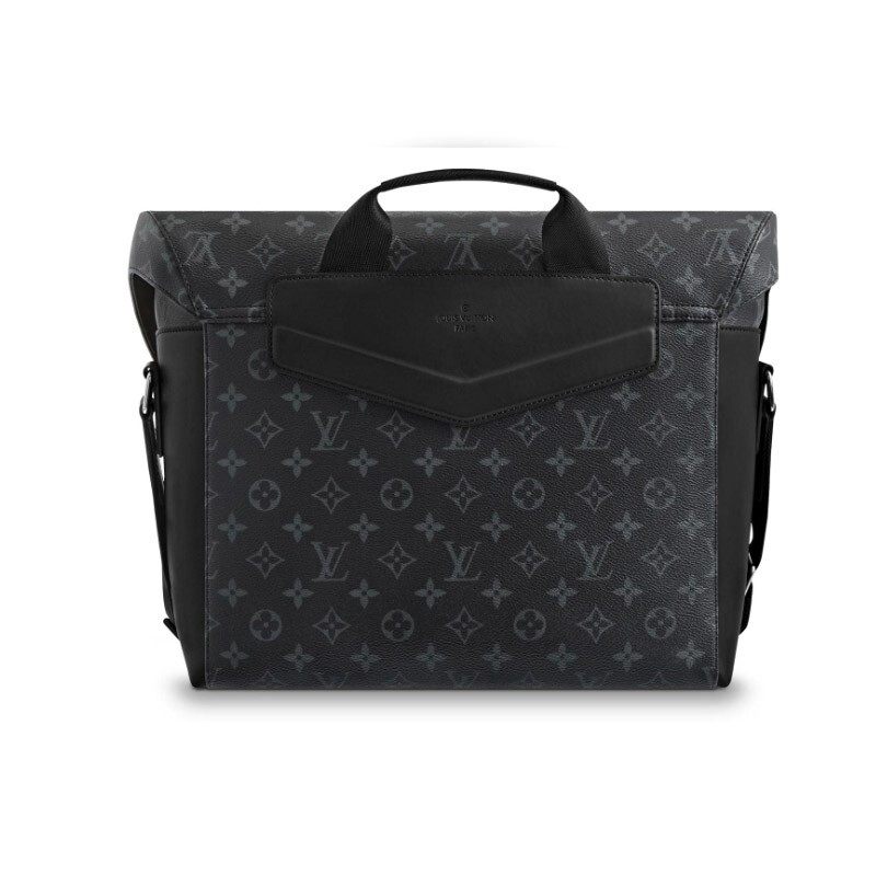 louis vuitton/路易威登 lv男包voyager小号老花单肩邮差包m40511