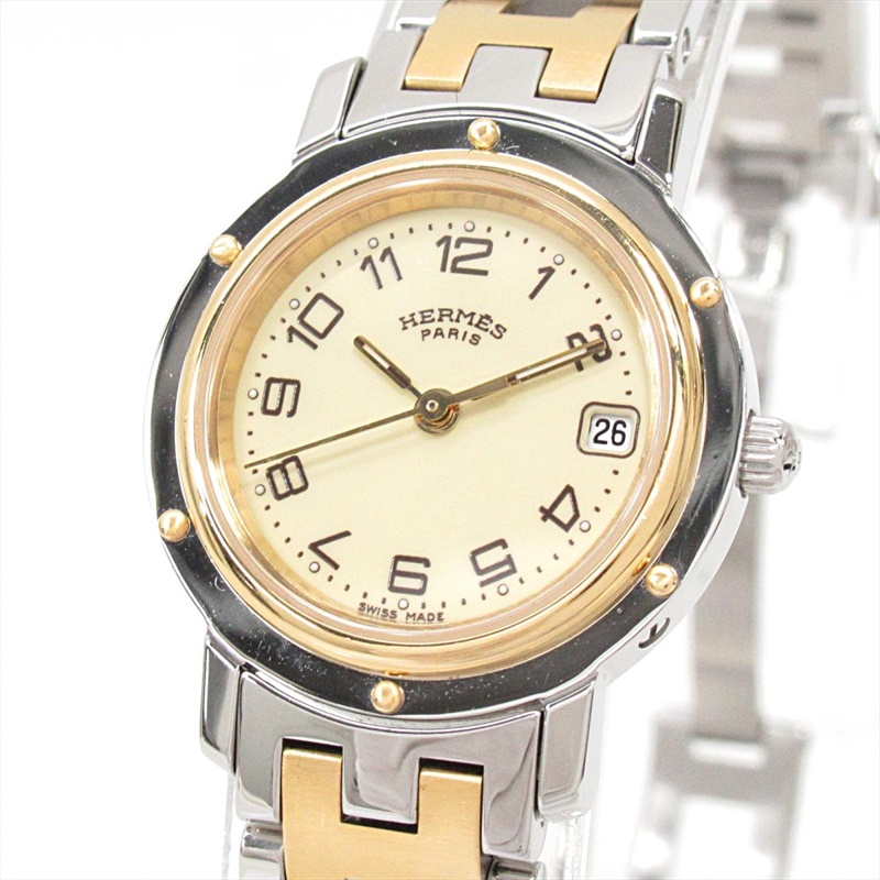 hermes/爱马仕clipper系列女士腕表cl4.220【a级已使用】