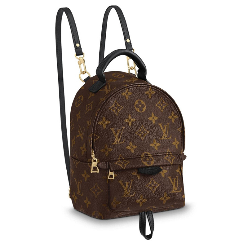 louis vuitton/路易威登lv女包palm springs迷你老花双肩包背包 m4
