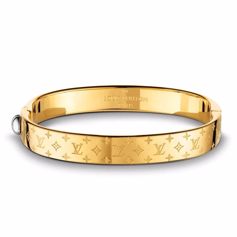 louis vuitton/路易威登 路易威登lv手镯女经典monogram图案手环m