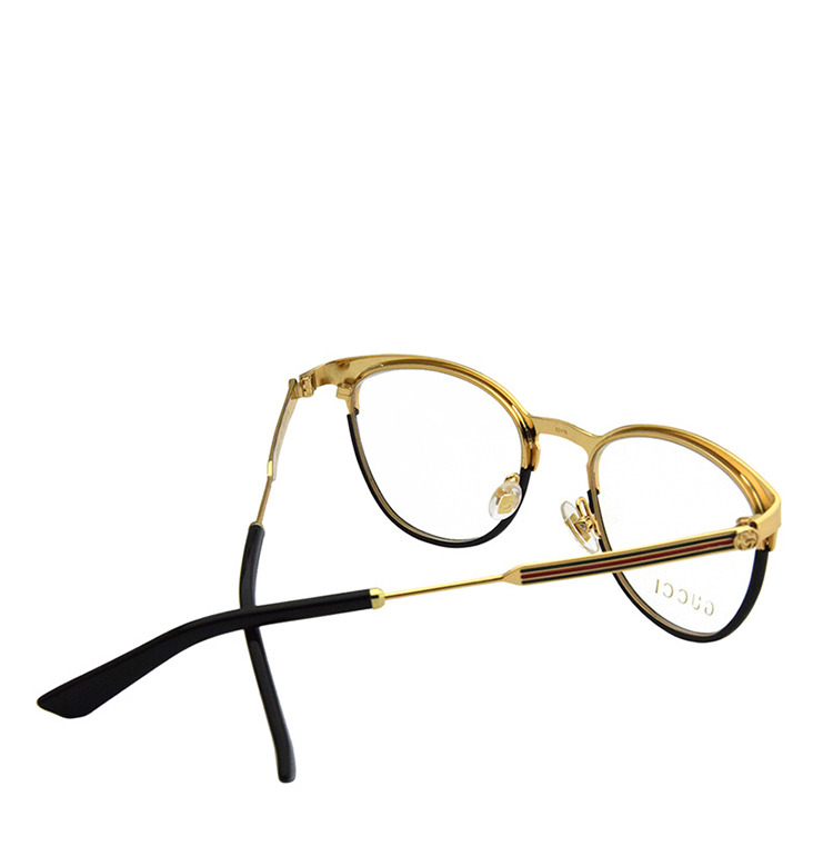 gucci/古驰 女士金属镜框平光镜近视眼镜 gg0134o多色可选