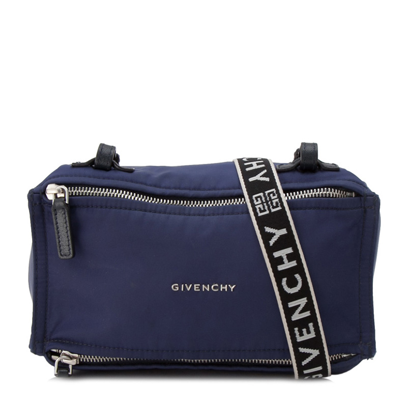 givenchy/纪梵希 女士尼龙拉链字母肩带单肩斜挎包 【a级95新】