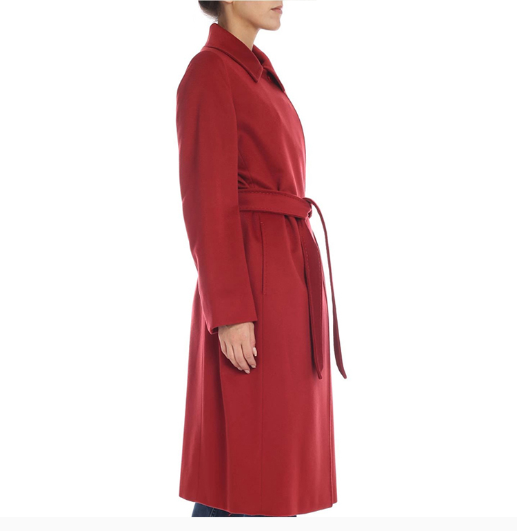 女士大衣】maxmara/麦丝玛拉 max mara studio 19秋冬 女士红色羊毛