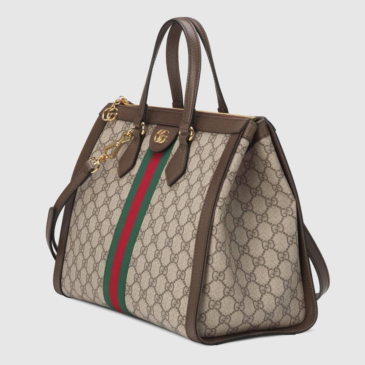 【包邮包税】 gucci 20秋冬女士ophidia系列gg中号托特包 524537 k05