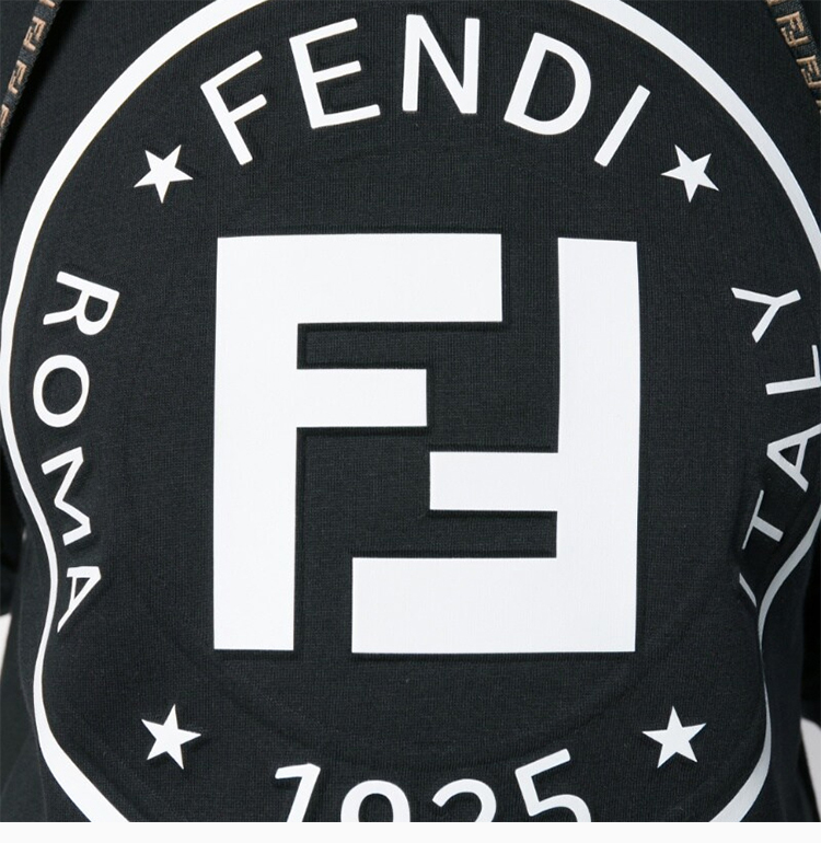 【fendi芬迪 女衛衣】【包稅】fendi/芬迪 女裝 服飾 棉質經典f標誌連