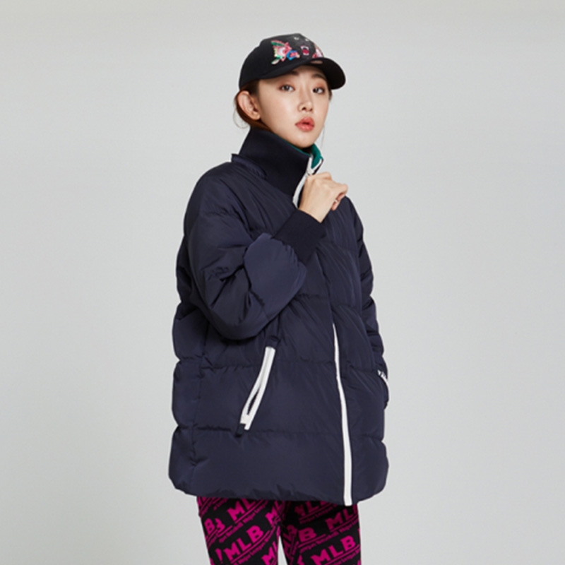 【断码清仓】mlb 韩版 ny 女士 简约纯色 时尚运动羽绒服 韩国直邮 31