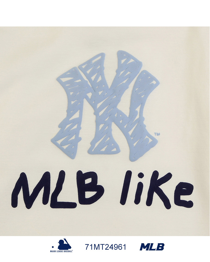 韩版 男童女童同款 mlb like 加绒版 儿童运动卫衣/针织衫 韩国直邮
