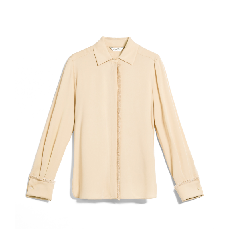 【包税】maxmara/麦丝玛拉 20春夏女士新款真丝长袖衬衫 两色可选